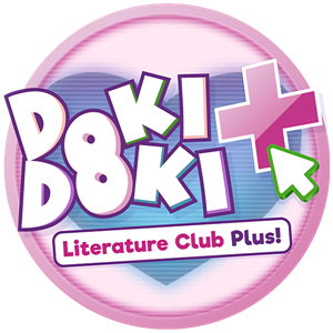 Doki Doki Literature Club Plus logo for Nintendo Switch