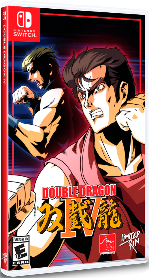 Double Dragon IV logo for Nintendo Switch