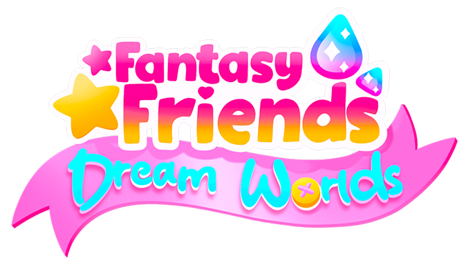 Fantasy Friends Dream Worlds logo for Nintendo Switch