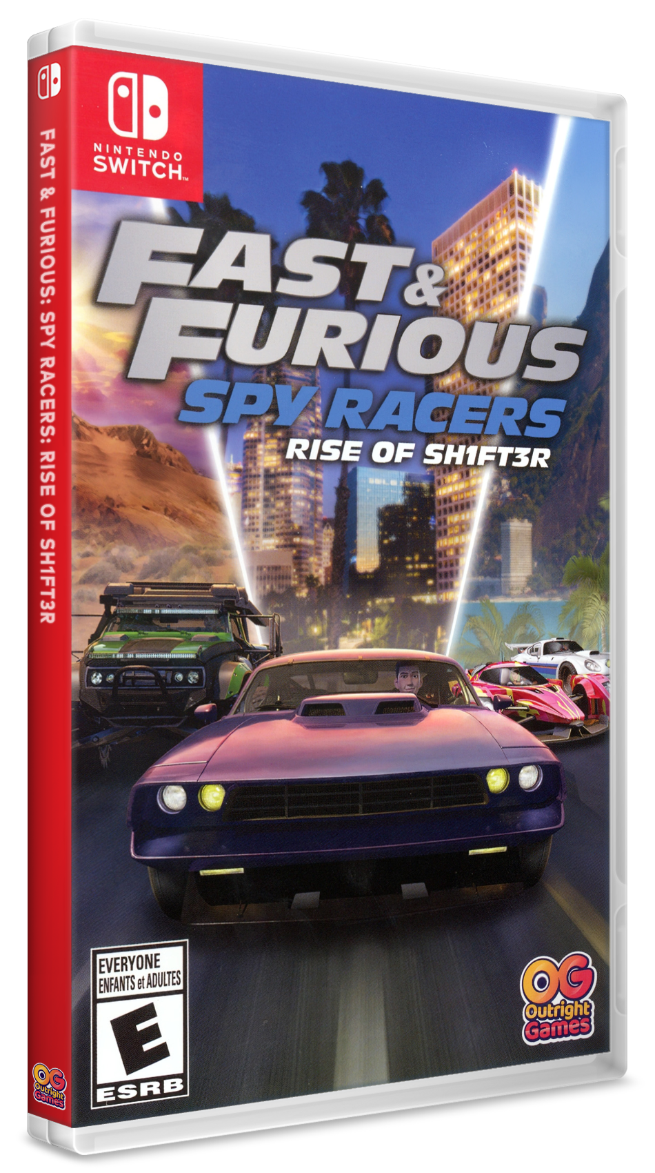Fast & Furious: Spy Racers - Rise of Sh1ft3r logo for Nintendo Switch
