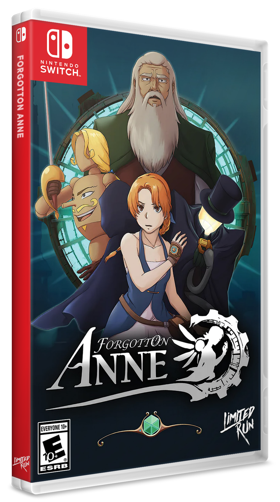 Forgotton Anne logo for Nintendo Switch