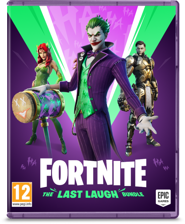 Fortnite: The Last Laugh Bundle logo for Nintendo Switch