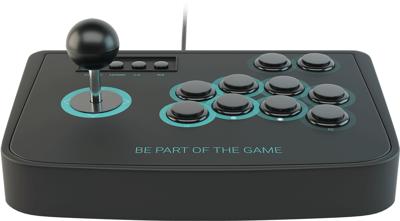 FUSHION Arcade Stick Wireless Controller logo for Nintendo Switch
