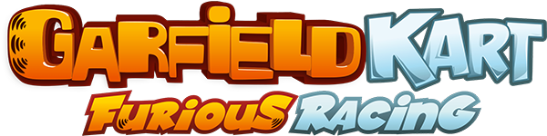 Garfield Kart Furious Racing logo for Nintendo Switch