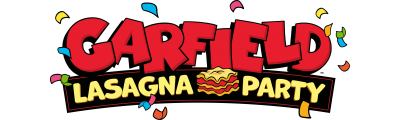 Garfield Lasagna Party logo for Nintendo Switch