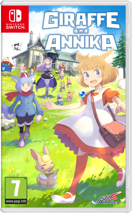 Giraffe And Annika logo for Nintendo Switch