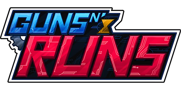 Guns N' Runs logo for Nintendo Switch