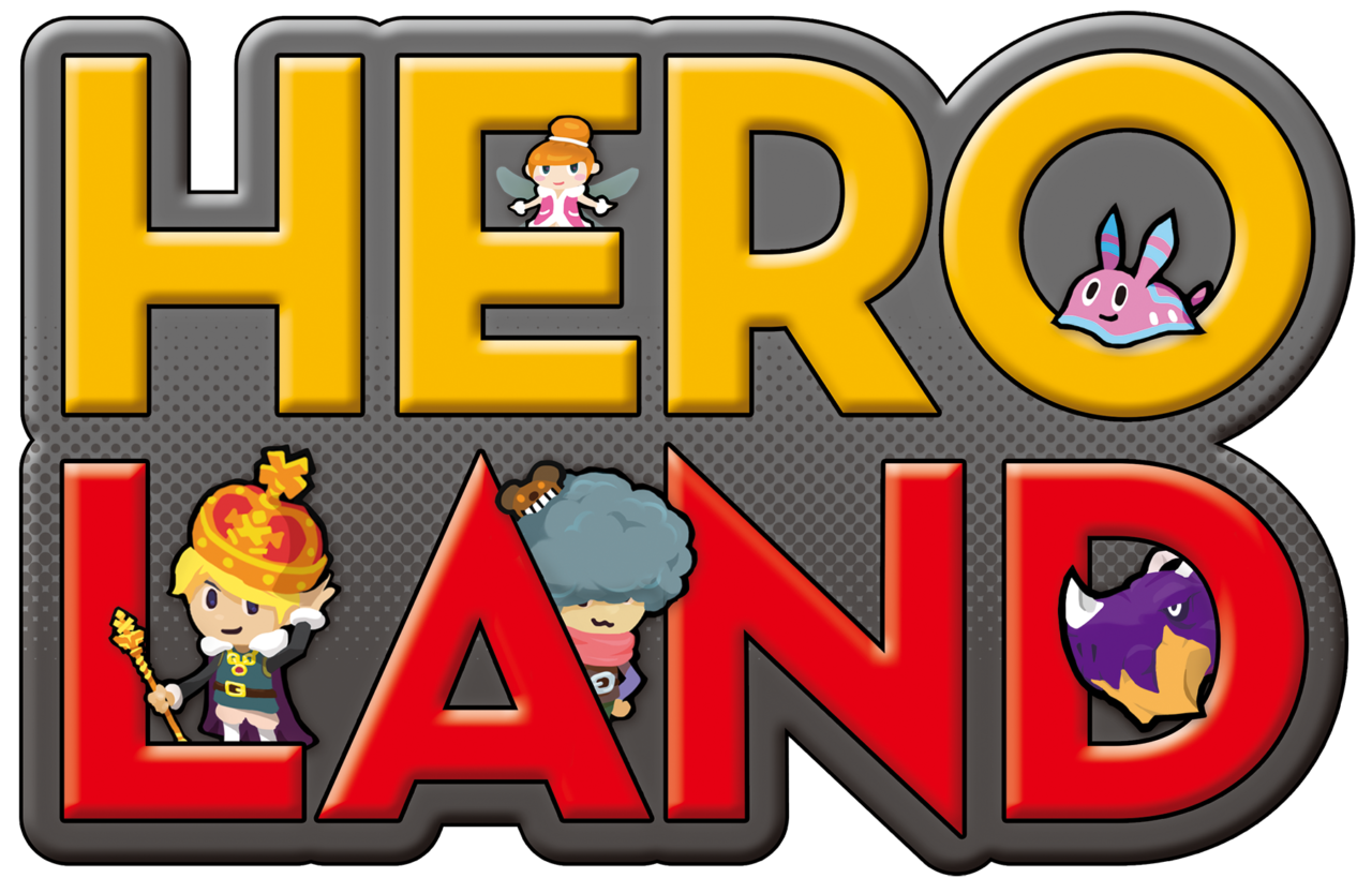 Heroland logo for Nintendo Switch