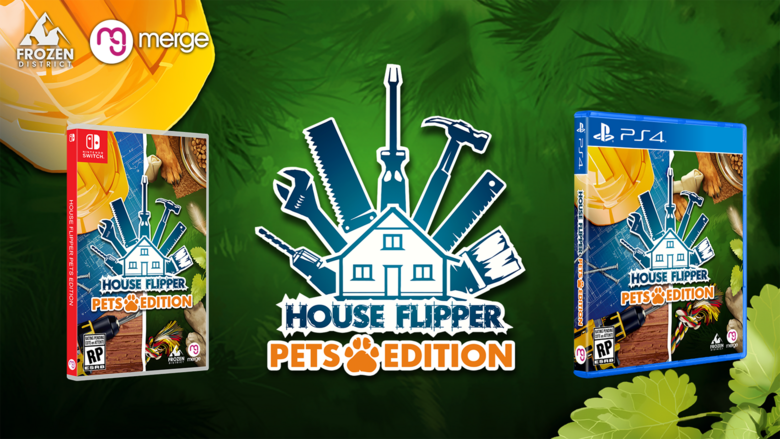 House Flipper: Pets Edition logo for Nintendo Switch