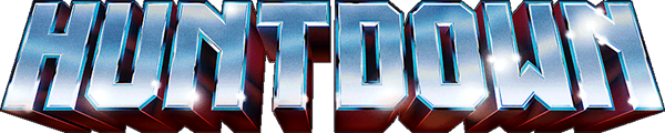 Huntdown logo for Nintendo Switch