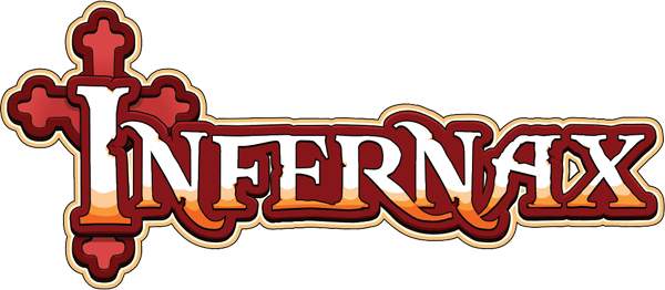 Infernax logo for Nintendo Switch