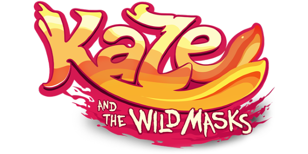 Kaze and the Wild Masks logo for Nintendo Switch