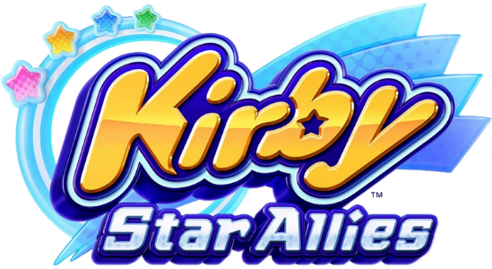 Kirby Star Allies logo for Nintendo Switch