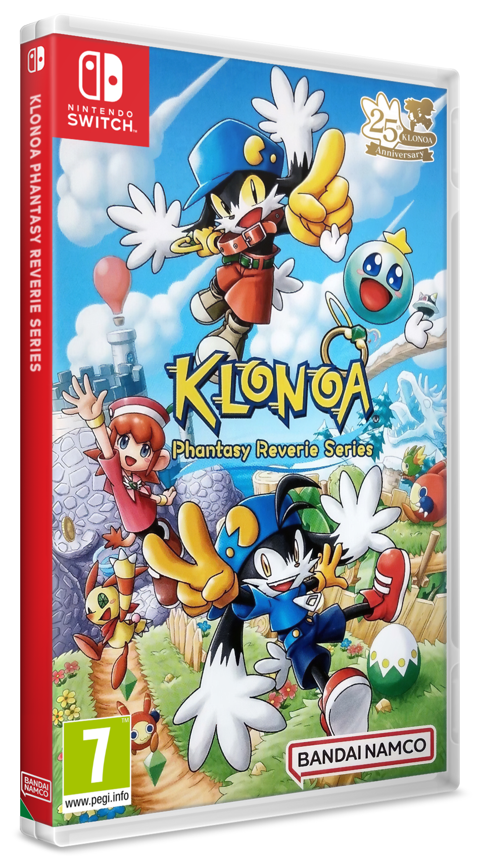 Klonoa Phantasy Reverie Series logo for Nintendo Switch