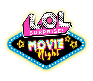 L.O.L. Surprise! Movie Night logo for Nintendo Switch