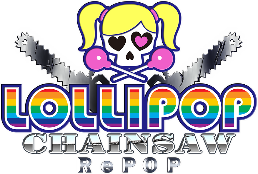 Lollipop Chainsaw RePOP logo for Nintendo Switch
