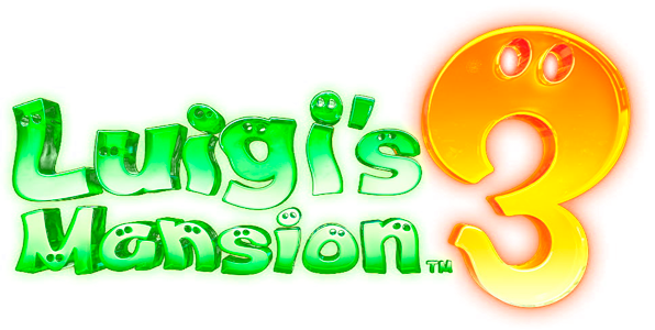 Luigi's Mansion 3 logo for Nintendo Switch