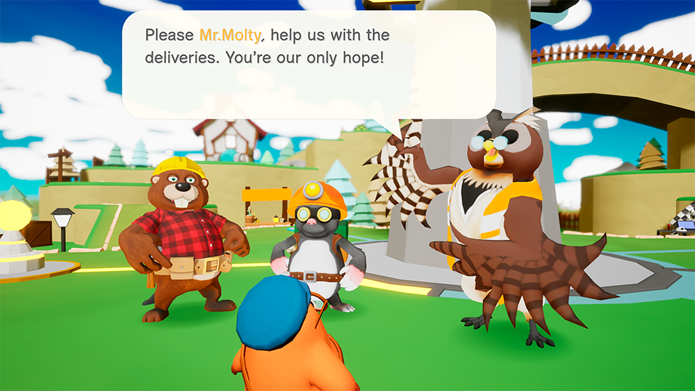 Mail Mole logo for Nintendo Switch
