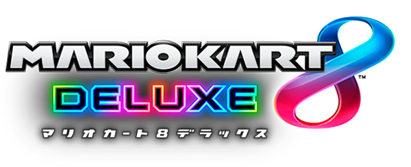 Mario Kart 8 Deluxe logo for Nintendo Switch