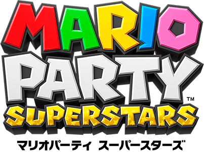 Mario Party Superstars logo for Nintendo Switch