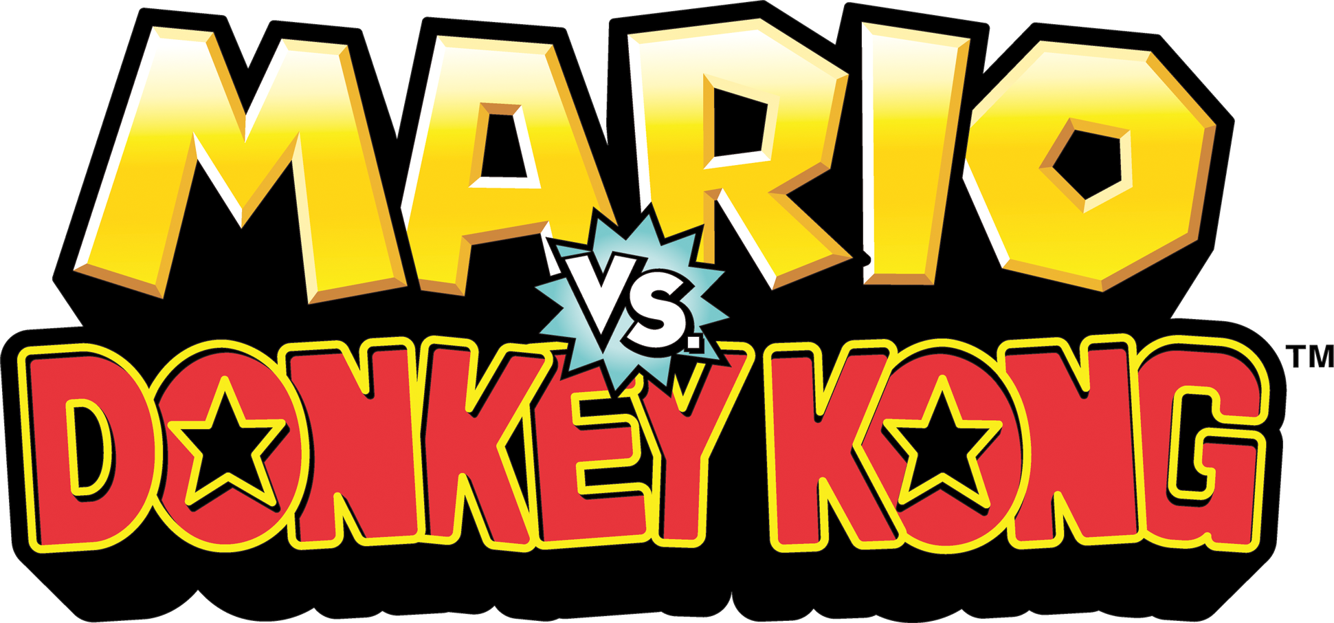 Mario VS Donkey Kong logo for Nintendo Switch