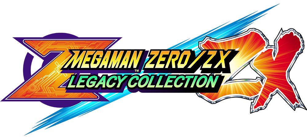 Mega Man Zero/ZX Legacy Collection logo for Nintendo Switch