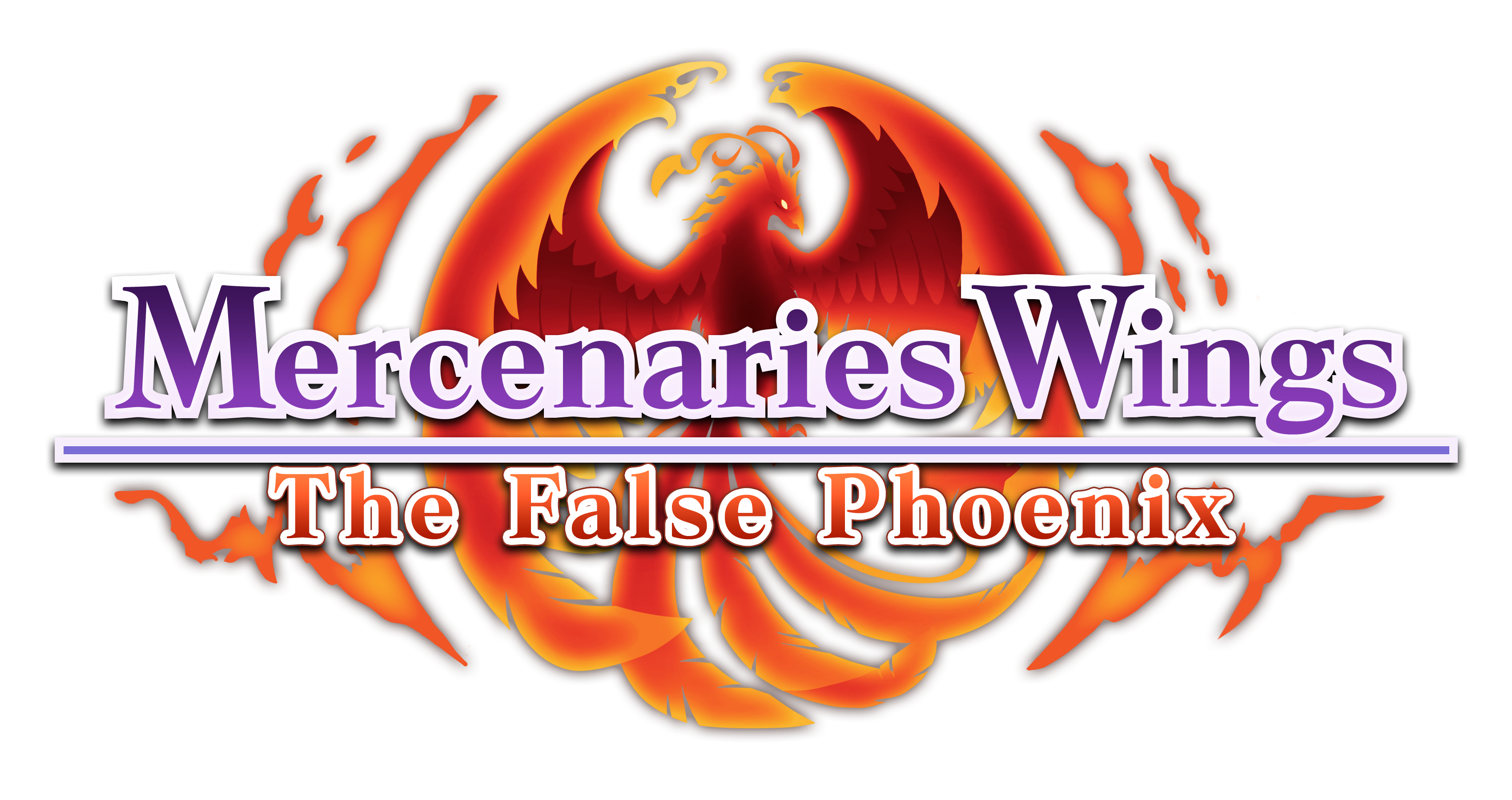 Mercenaries Wings: The False Phoenix logo for Nintendo Switch