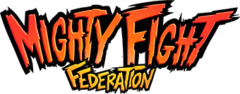 Mighty Fight Federation logo for Nintendo Switch
