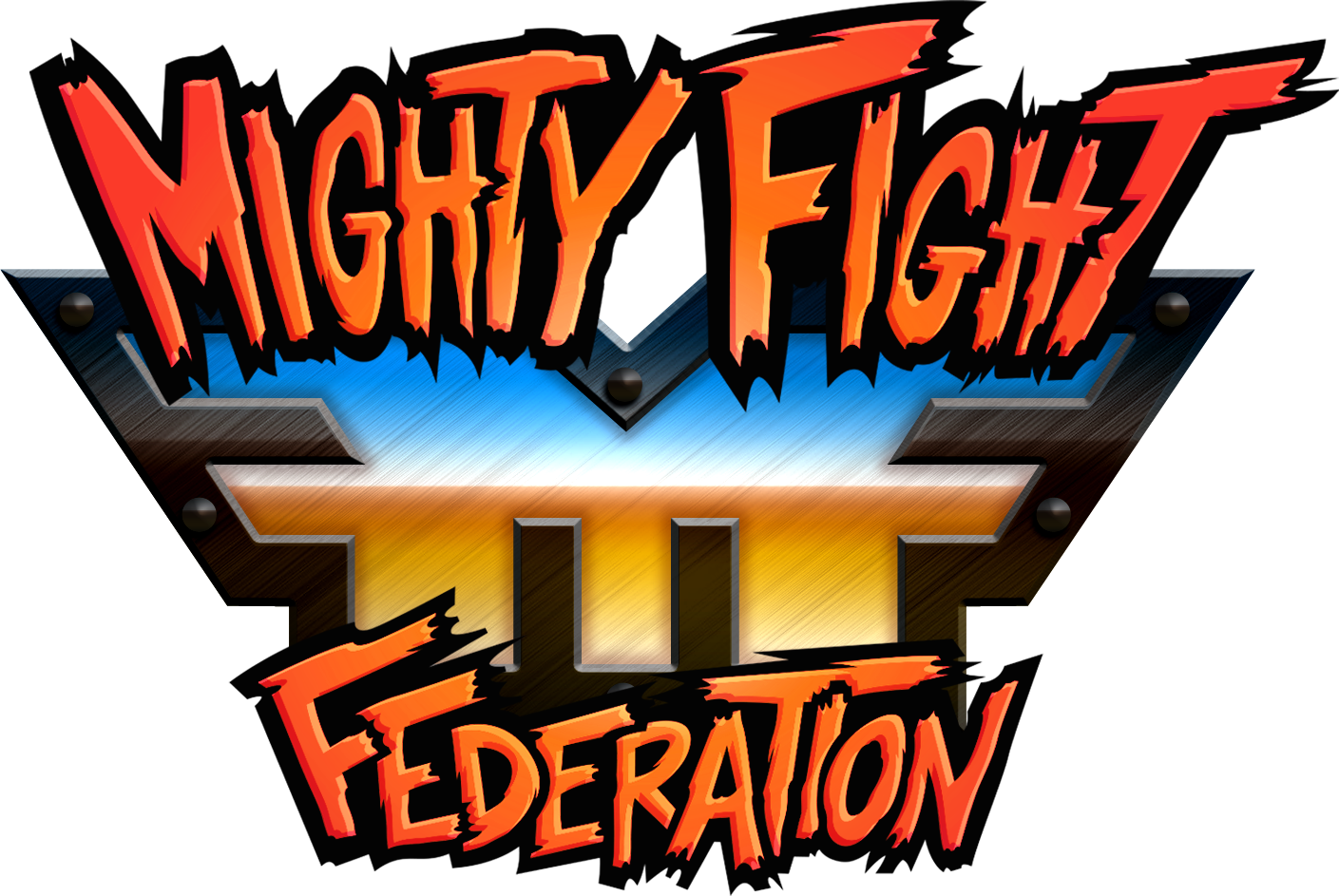 Mighty Fight Federation logo for Nintendo Switch