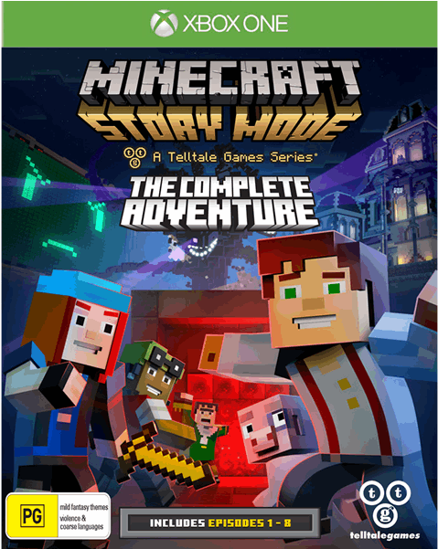 Minecraft: Story Mode Complete Adventure logo for Nintendo Switch