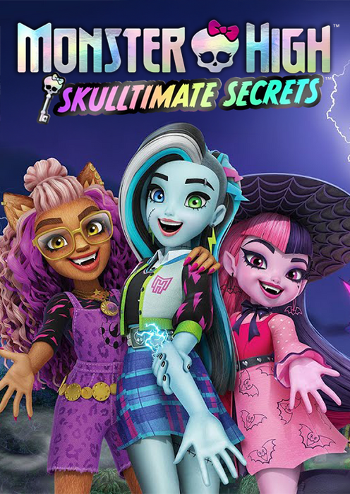 Monster High Skulltimate Secrets logo for Nintendo Switch