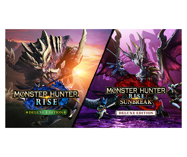 Monster Hunter Rise Sunbreak logo for Nintendo Switch