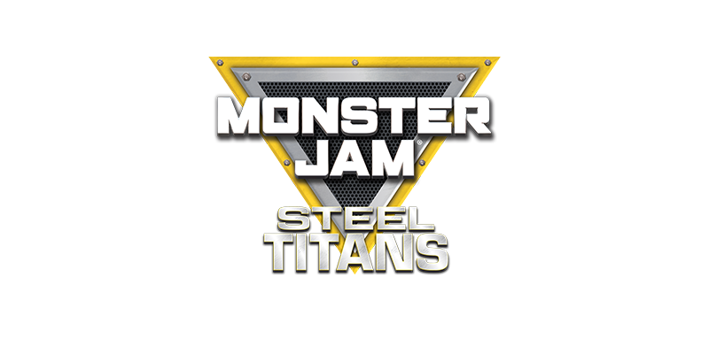 Monster Jam Steel Titans logo for Nintendo Switch