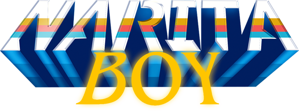Narita Boy logo for Nintendo Switch