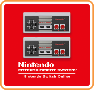 Nintendo Switch NES Controllers logo for Nintendo Switch