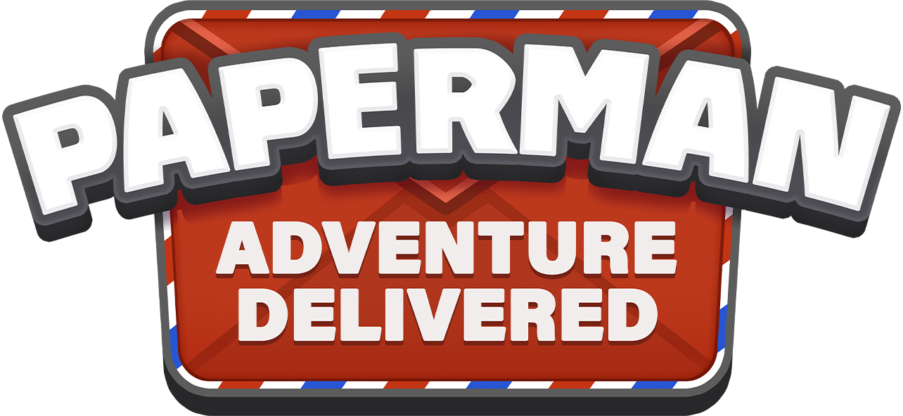 Paperman Adventure Delivered logo for Nintendo Switch