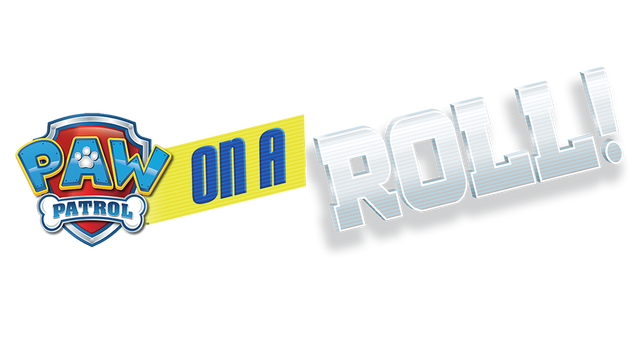 Paw Patrol on a Roll logo for Nintendo Switch