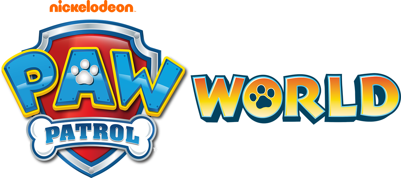 Paw Patrol World logo for Nintendo Switch