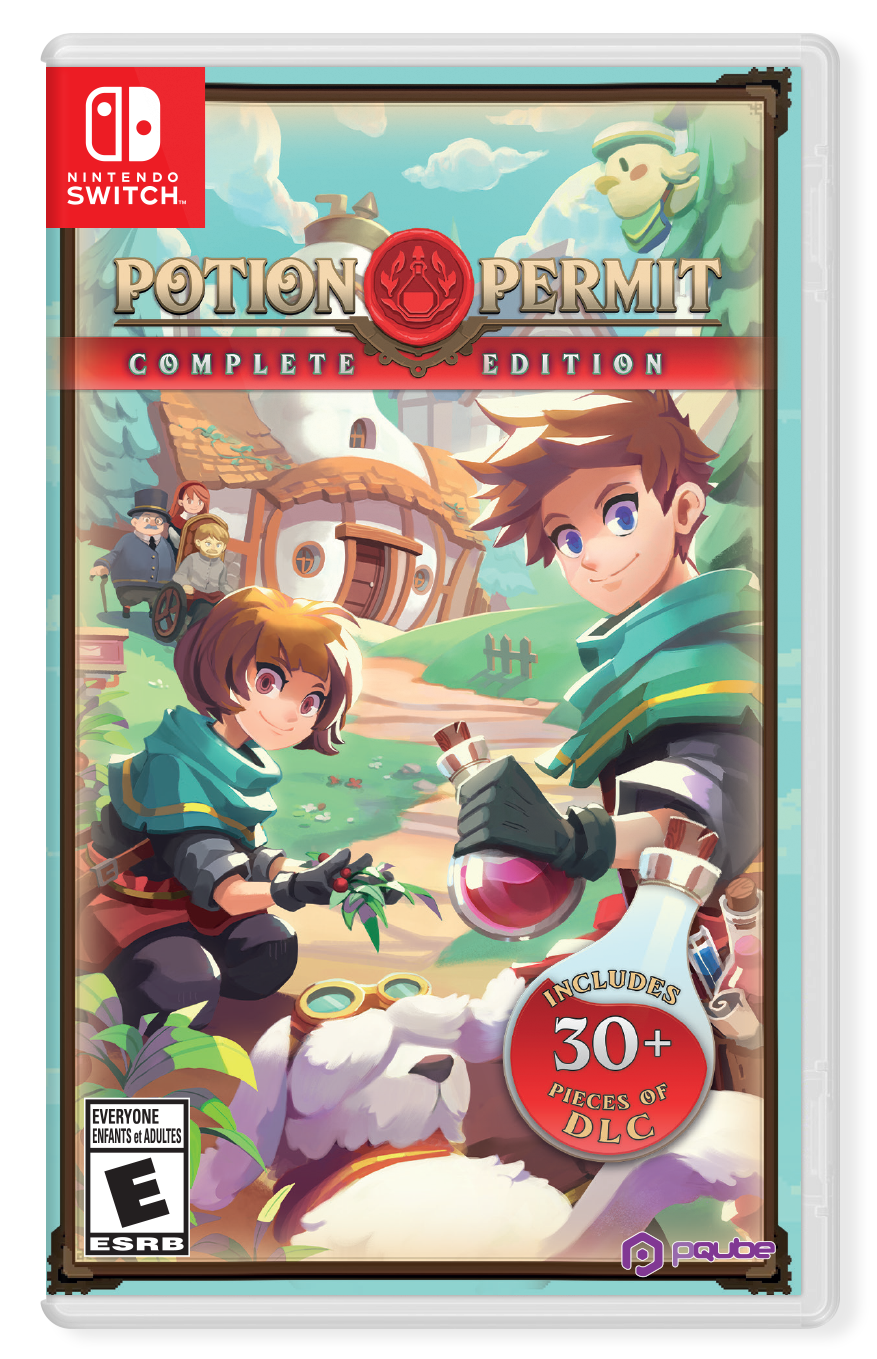 Potion Permit: Complete Edition logo for Nintendo Switch