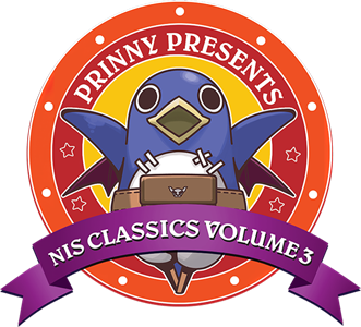 Prinny Presents NIS Classics Volume 3 logo for Nintendo Switch
