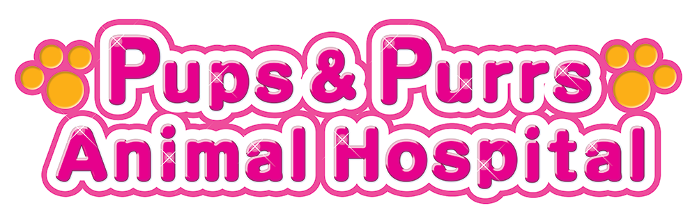 Pups & Purrs: Animal Hospital logo for Nintendo Switch