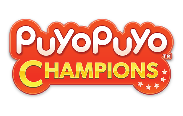 Puyo Puyo Champions logo for Nintendo Switch