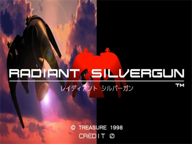 Radiant Silvergun logo for Nintendo Switch