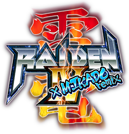 Raiden IV x MIKADO Remix logo for Nintendo Switch