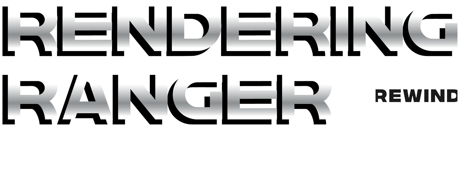 Rendering Ranger R2 Rewind logo for Nintendo Switch