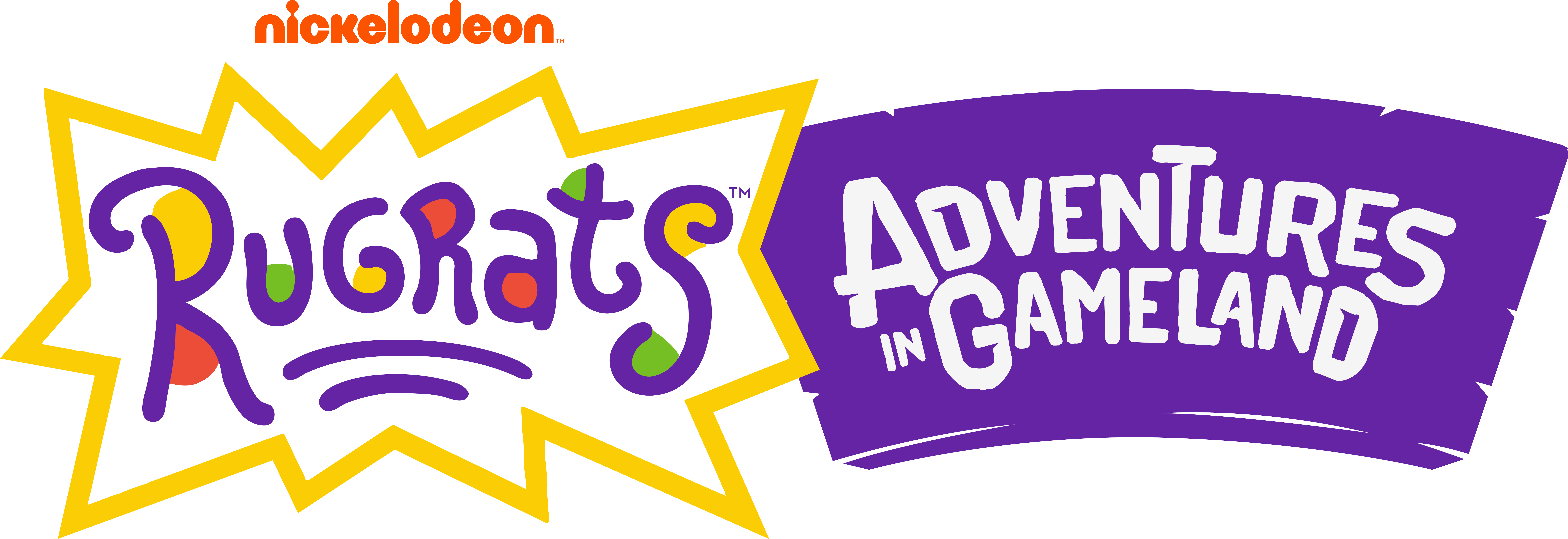 Rugrats: Adventures In Gameland logo for Nintendo Switch