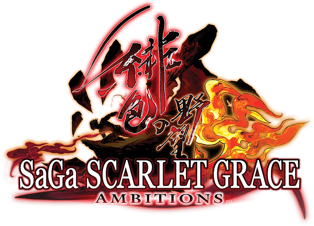 SaGa: Scarlet Grace Ambitions logo for Switch