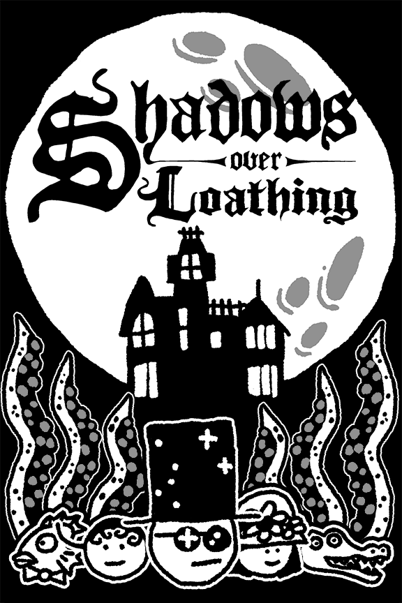 Shadows Over Loathing logo for Nintendo Switch
