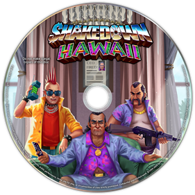 Shakedown Hawaii logo for Nintendo Switch