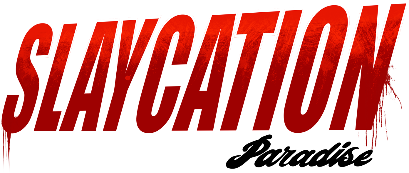 Slaycation Paradise logo for Nintendo Switch